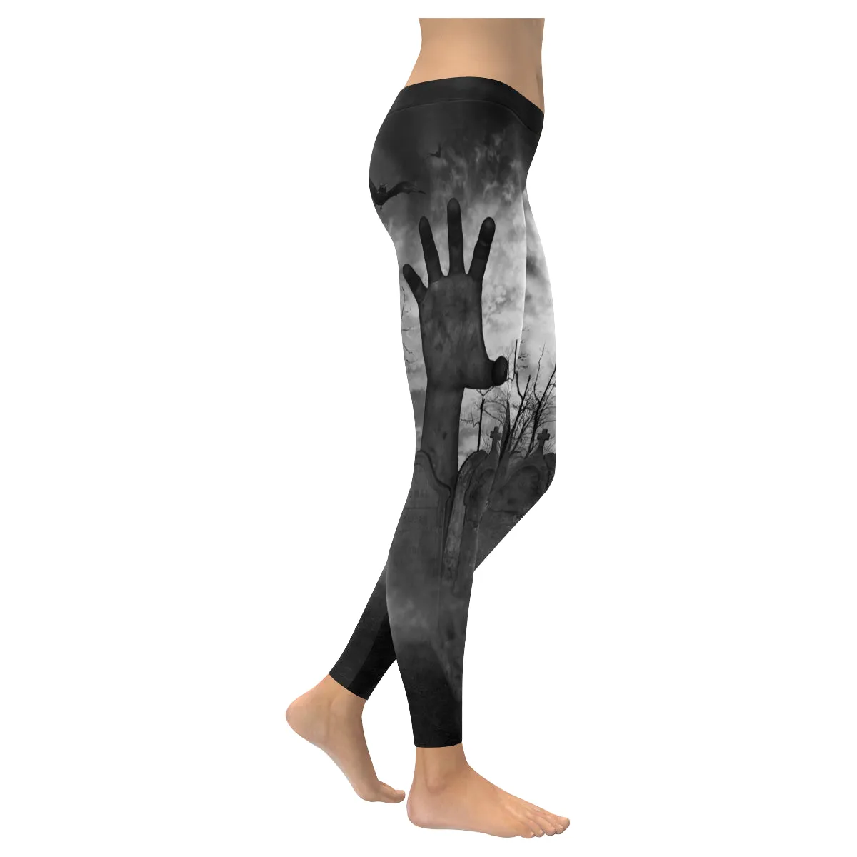 zombie Women's Low Rise Leggings (Invisible Stitch)